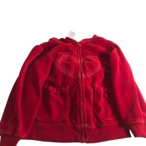 Wonderkids Girl's Red Hoodie 3 T 3 For $15